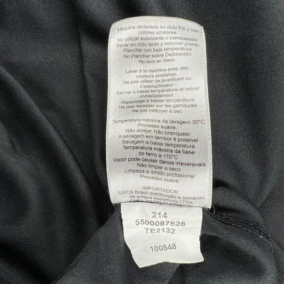 Asics Tank Top Women's Size Small Black Team Performance Tennis Golf Tank Shirt - Picture 10 of 10